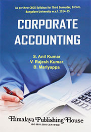 Book : Corporate Accounting